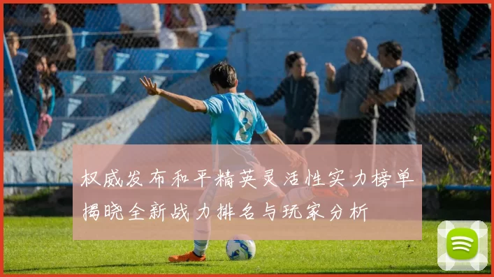 权威发布和平精英灵活性实力榜单揭晓全新战力排名与玩家分析