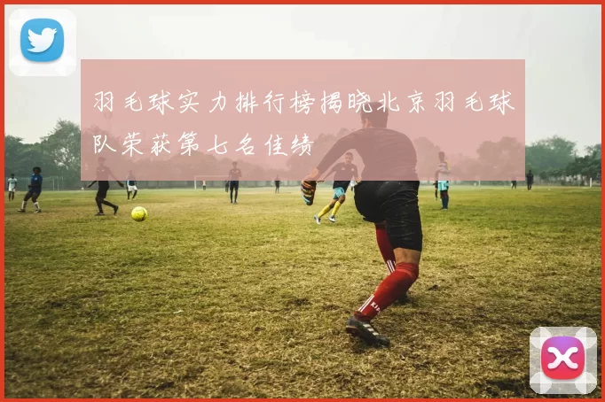 羽毛球实力排行榜揭晓北京羽毛球队荣获第七名佳绩